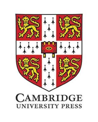 red, yellow, and white shield of the Cambridge University Press